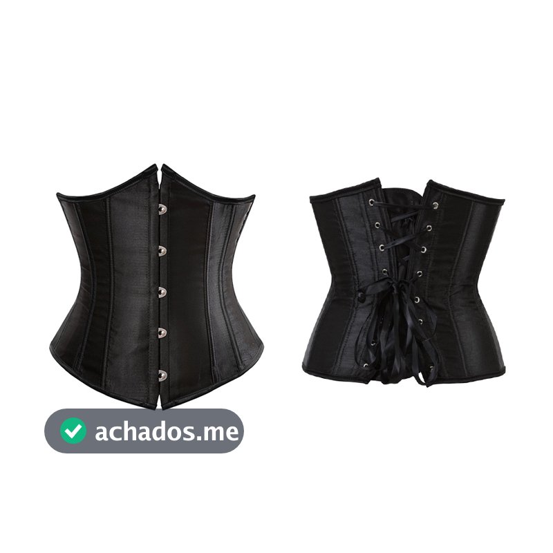 Corset Feminino Modelador de Cintura, Corpetes Underbust e Bustiês, Lingerie Modeladora Steampunk, Corpete Plus