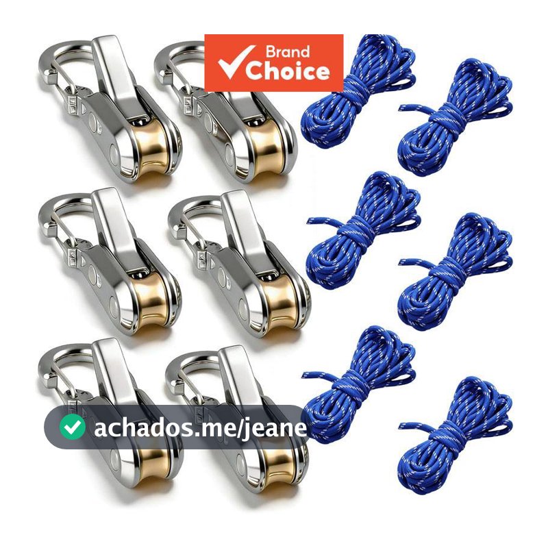 Ferramenta E Tensor De Aperto De Corda De Uma Peça , Fivela Retrátil Resistente Com Cabo Acessório Para Acampamento , Ba