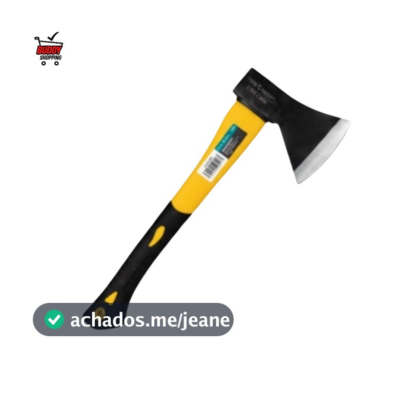 Machadinha 600g Profissional Cabo Fibra Emborrachado Camping Jardim Carpintaria Alta Resistência