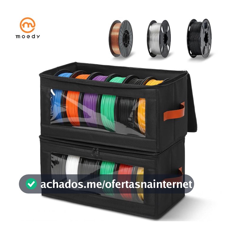 4 Pçs Caixa De Armazenamento De Filamento Impressora 3D Recipiente Para Casa Escritório Oficina Estúdio SHOPSKC8064