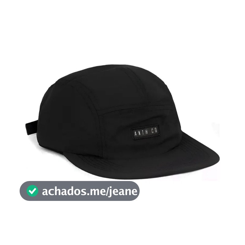 Boné Five Panel Anth Co Impermeável  Aba Reta Masculino Feminino Streetwear Skate