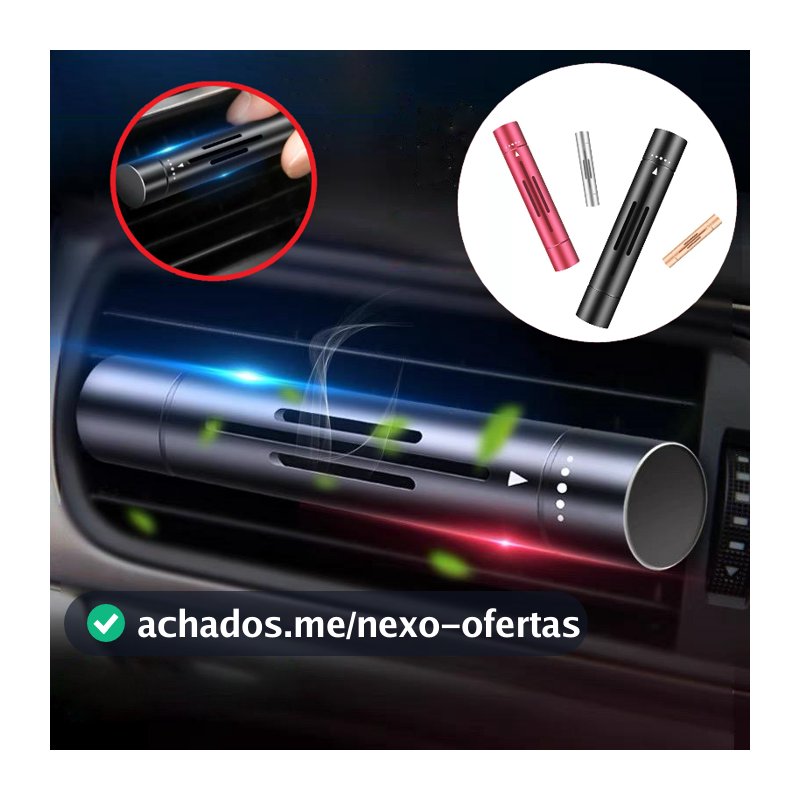 Cheirinho Para Carro Aromatizador Ar Condicionado Perfume Aroma Purificador de Ar