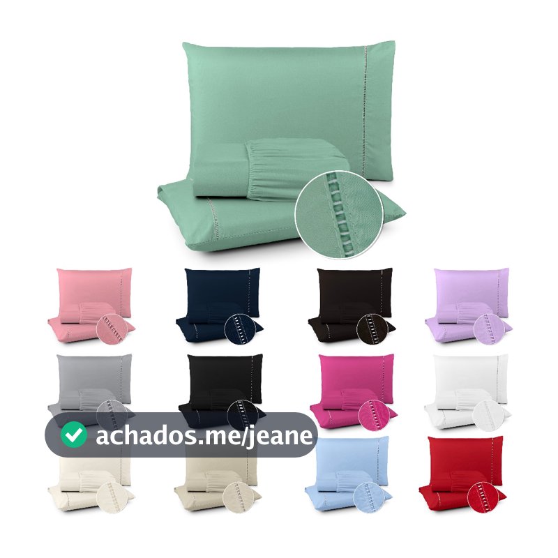 Jogo De Lençol Todos os Tamanhos Cama Box Solteiro Casal Queen King 02 e 03 Peças