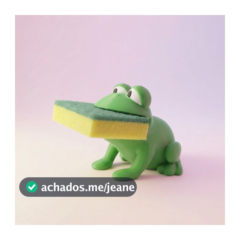 Suporte de Esponja para Pia Design Sapo Decorativo Organizador de Cozinha