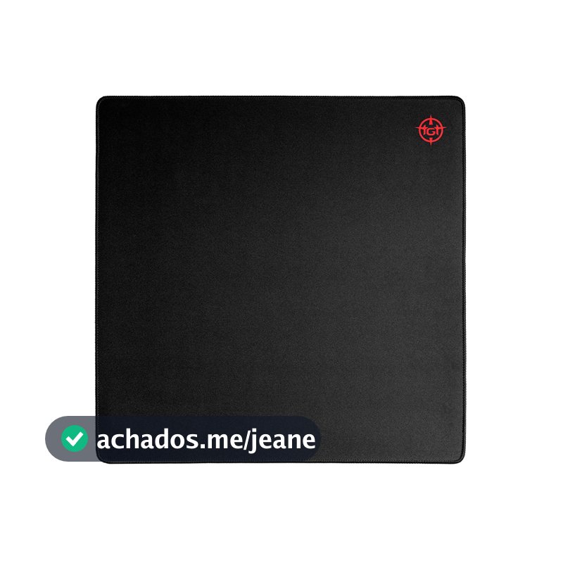 Mousepad Gamer TGT K50M, Grande, 500x500x3mm, Preto, TGT-K50M-GRB01
