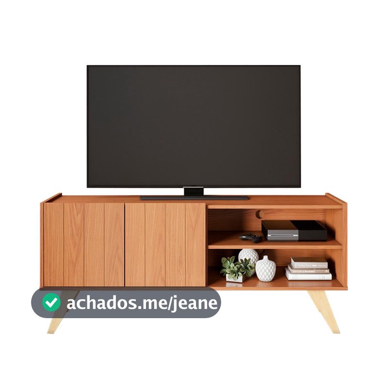 Rack para TV até 55 Polegadas 2 Portas Space Colibri Home Freijo