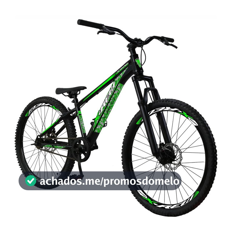 Bicicleta Aro 26 Freeride X-rew Freios A Disco Coroa Única