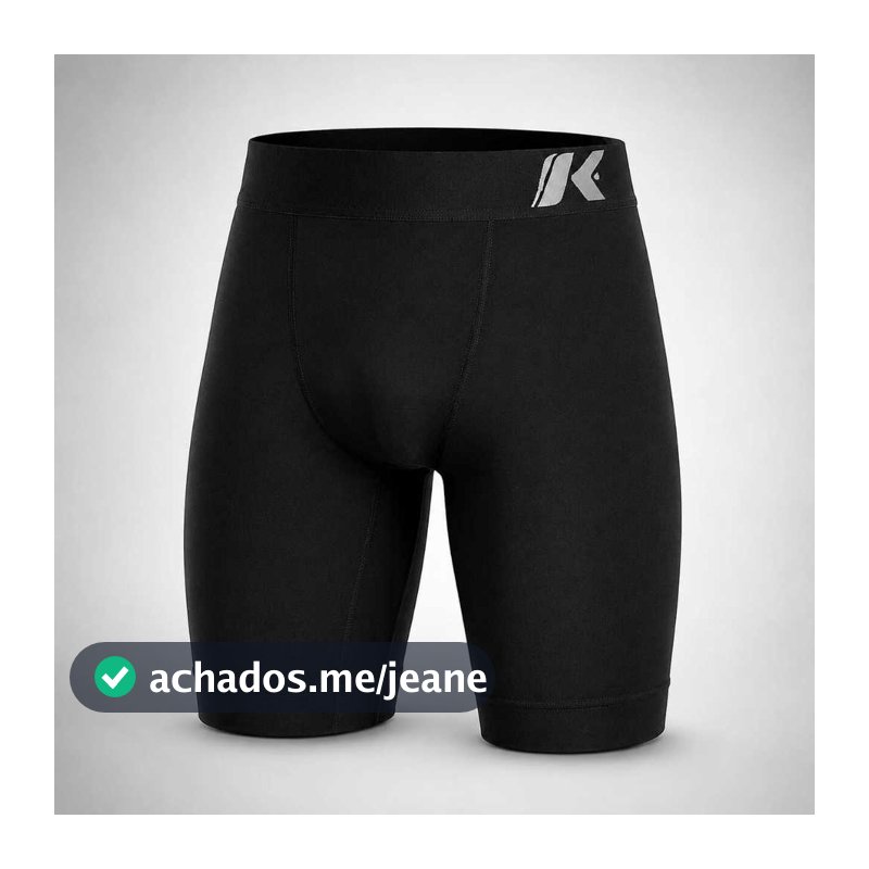 Bermuda Térmica Masculina Keeper Anti Assadura Short Calção Térmico Masculino Segunda Pele