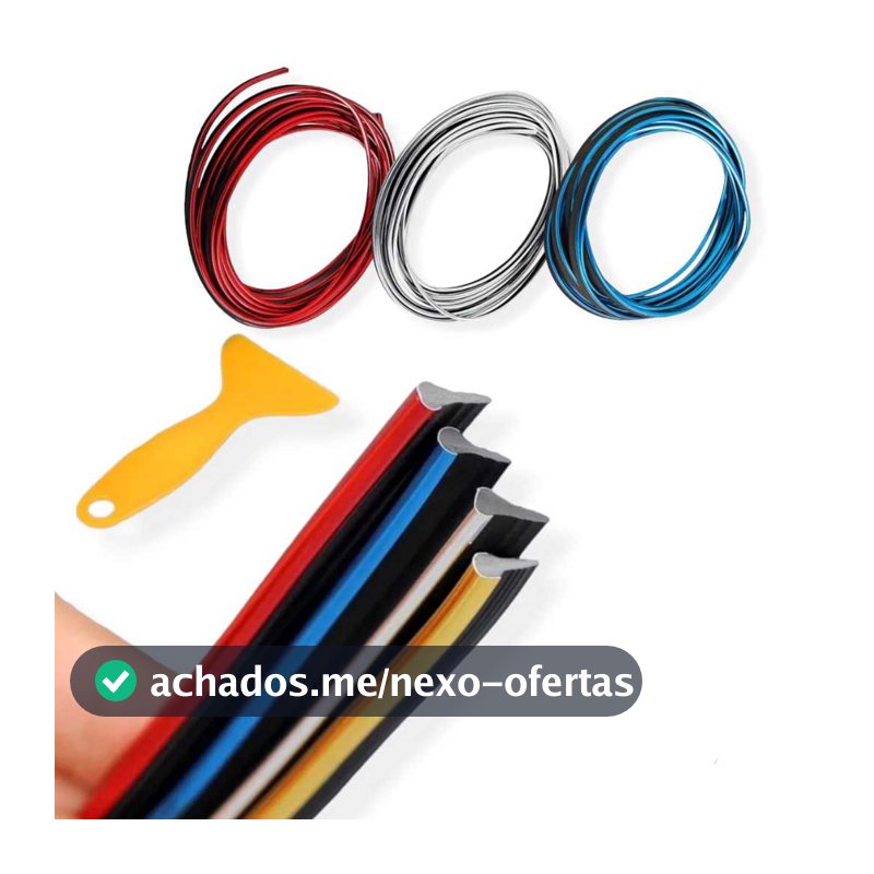 Friso Fita De Painel Acabamento Interno Aplique Decorativo