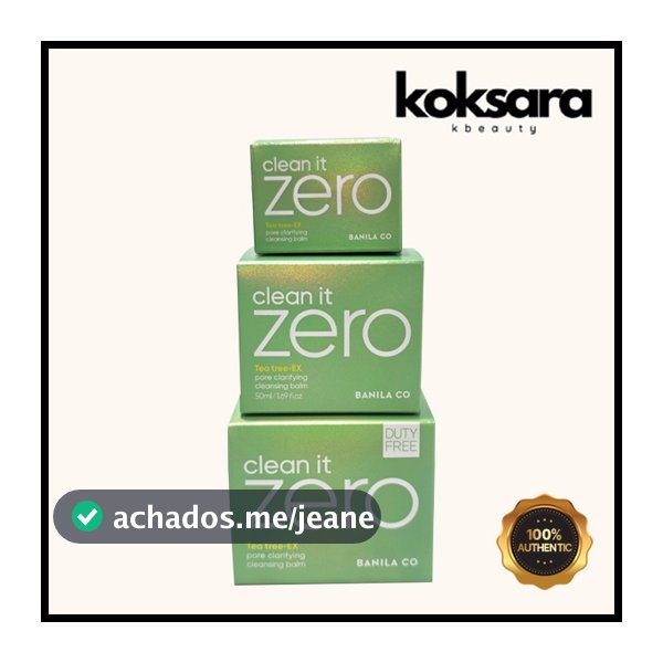 banila co clean it zero Bálsamo De Limpeza Clareador De Poros 25ml , 50ml , 100ml