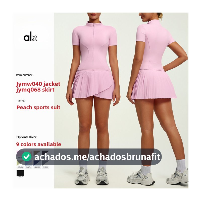 Terno de Yoga Badminton tênis corrida ciclismo esportes ao ar livre mulheres