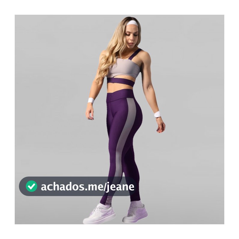 Conjunto Academia Fitness Top + Calça Leg Estilo Moda Premium