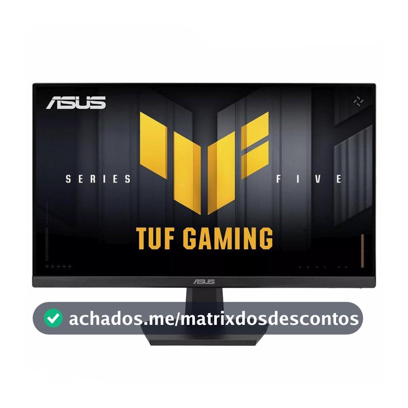 Monitor Gamer Asus TUF Gaming Series 5 VG249QM5F, 23,8 Pol, Full HD, 260Hz, Fast IPS, 0.3ms, ELMB Sync, FreeSync Premium