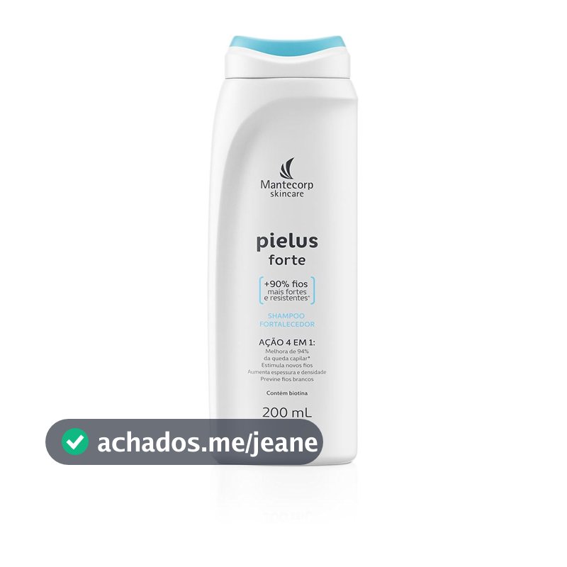 Shampoo Fortalecedor Pielus Forte - 200ml