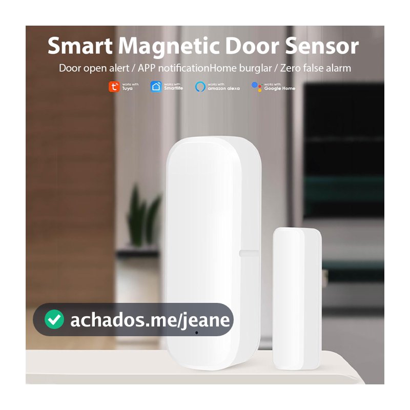 Sensor Inteligente Para Janela De Porta , Wi-Fi , Tuya , Casa , Sistema De Alarme De Proteção De Segurança , Detectores
