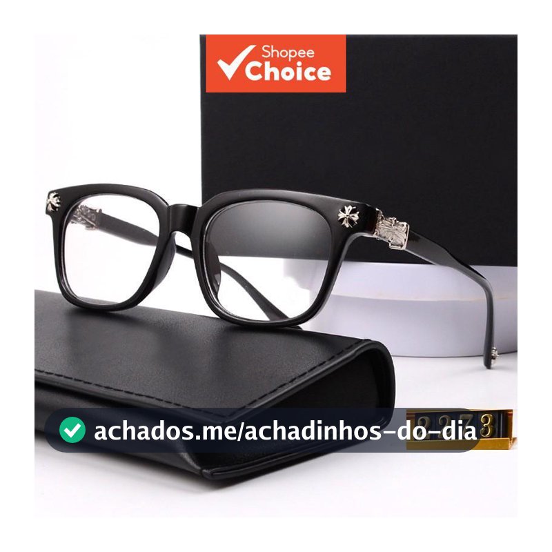 Óculos Retrô De Aro Preto Em Formato De Cruz – Armações Unissex Para Estilo Festival De Verão