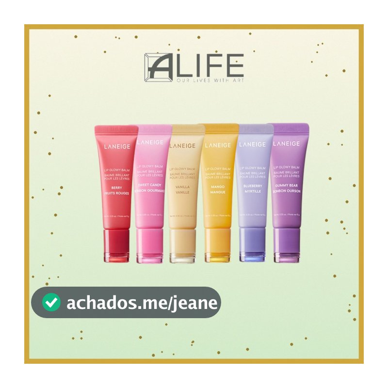 Laneige Lip Glowy Bálsamo 10g-6 Cores