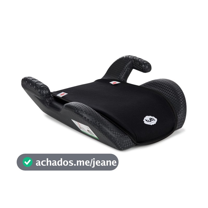 Assento De Carro Infantil Elevação Uppy Preto Tutti Baby