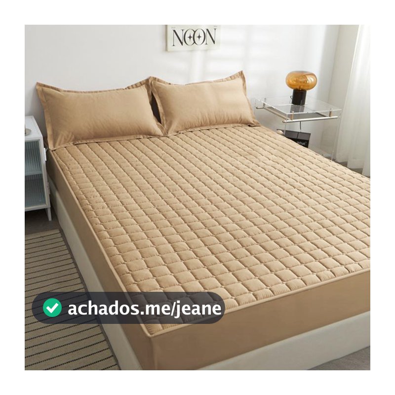 Capa Protetor de Colchão Box Matelado Impermeável Varias Cores Promoção