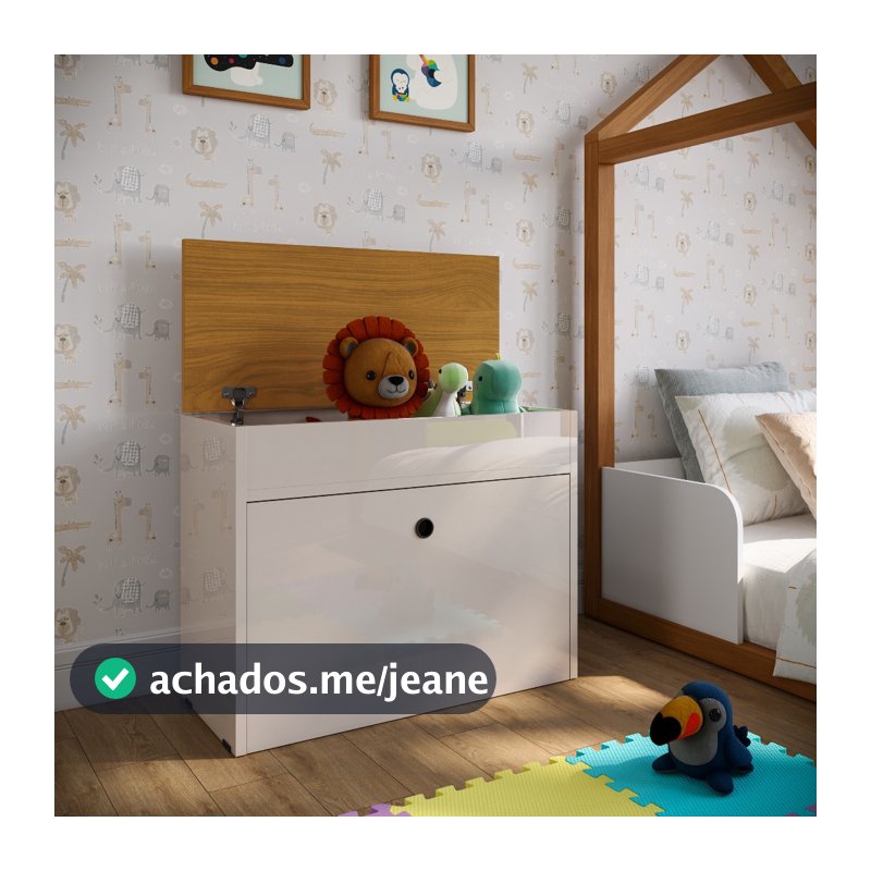 Sapateira Elite Infantil com Baú para Brinquedos e Acessórios