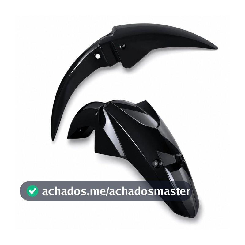 Paralama Dianteiro CG 160 Titan Fan Start 2014 a 2023 Preto
