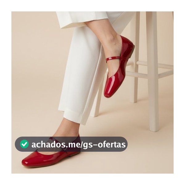 Sapatilha Feminina Mary Jane Confortável Luxo Elegante Sapato Feminino Boneca  Bico Quadrado Malbec