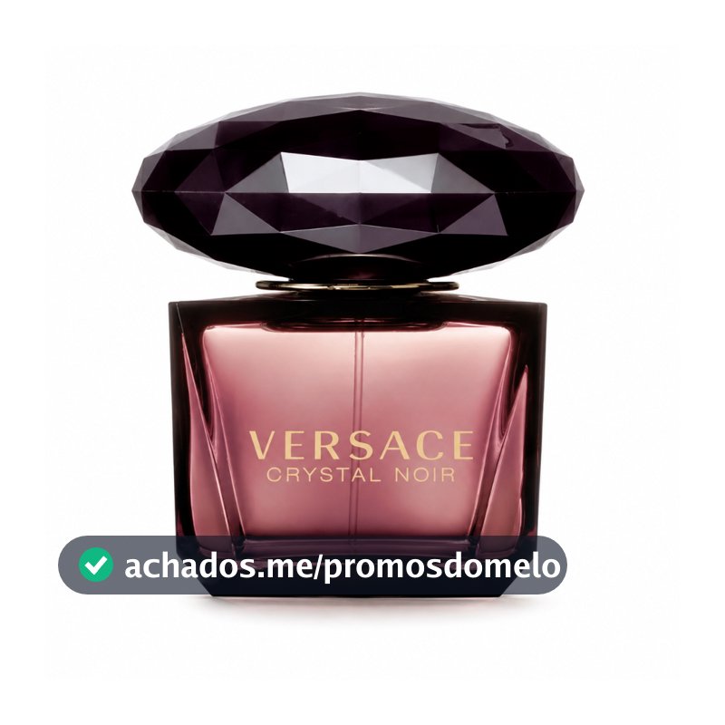 Perfume Crystal Noir Feminino EDT Eau de Toilette 90ml - Versace
