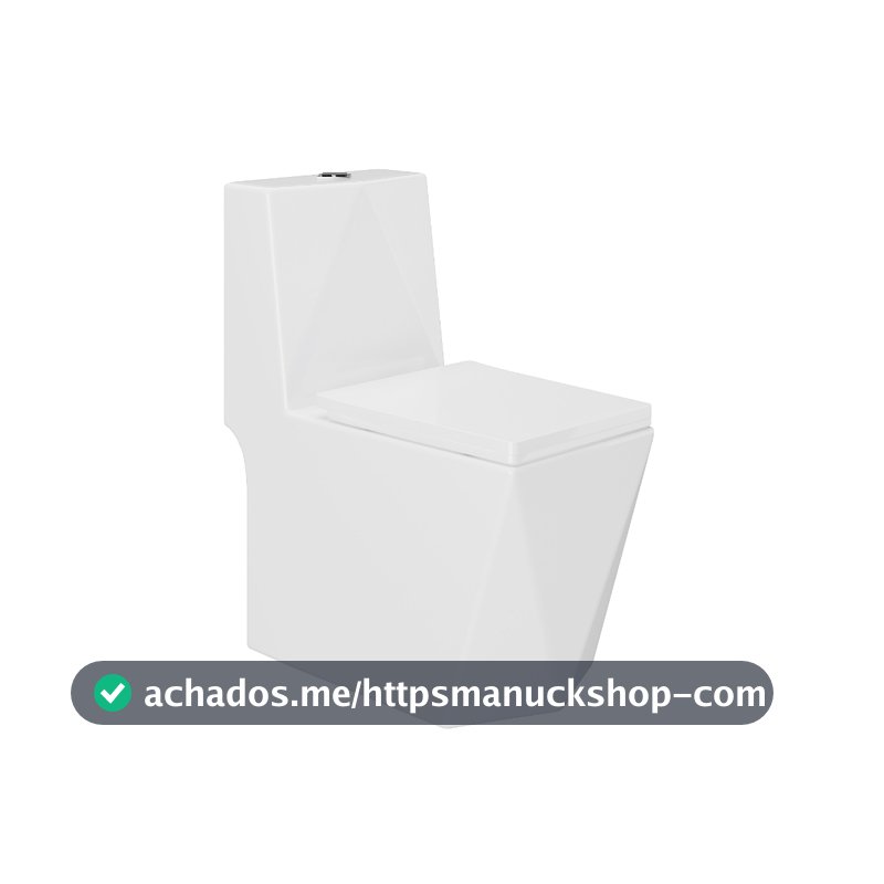 Vaso Sanitário Monobloco Cerâmica Modelo Diamante - VAB0005 Tubrax