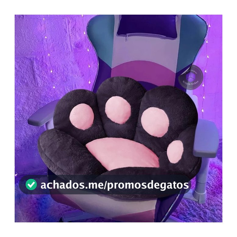 Almofada de Gato Fofo Cadeira Macia Travesseiro Decoração Confortável 70x60cm Animais de Pelucia