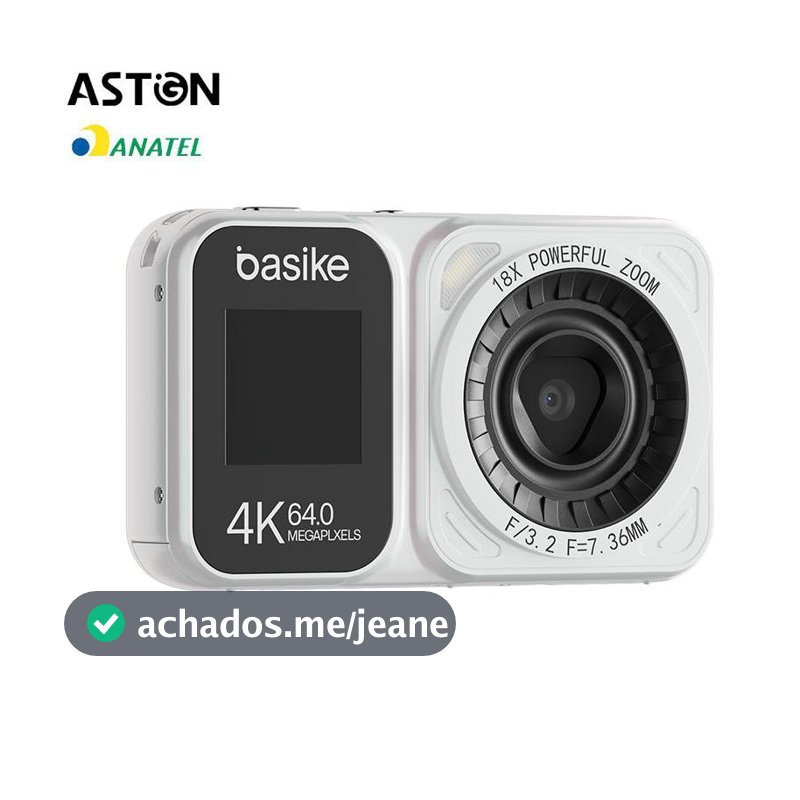 Astgn X Basike Gravação de ultra alta definição 4K suporta vídeo e fotografia, AFlente de zoom