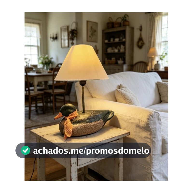 Abajur, luminária estilo farmhouse, linda peça decoração,quarto,sala,cozinha.