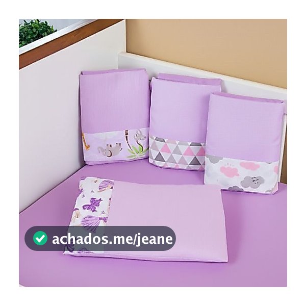 Kit 3 JOGOS de lençol berço AMERICANO 2 peças cada jogo Microfibra Alta Qualidade