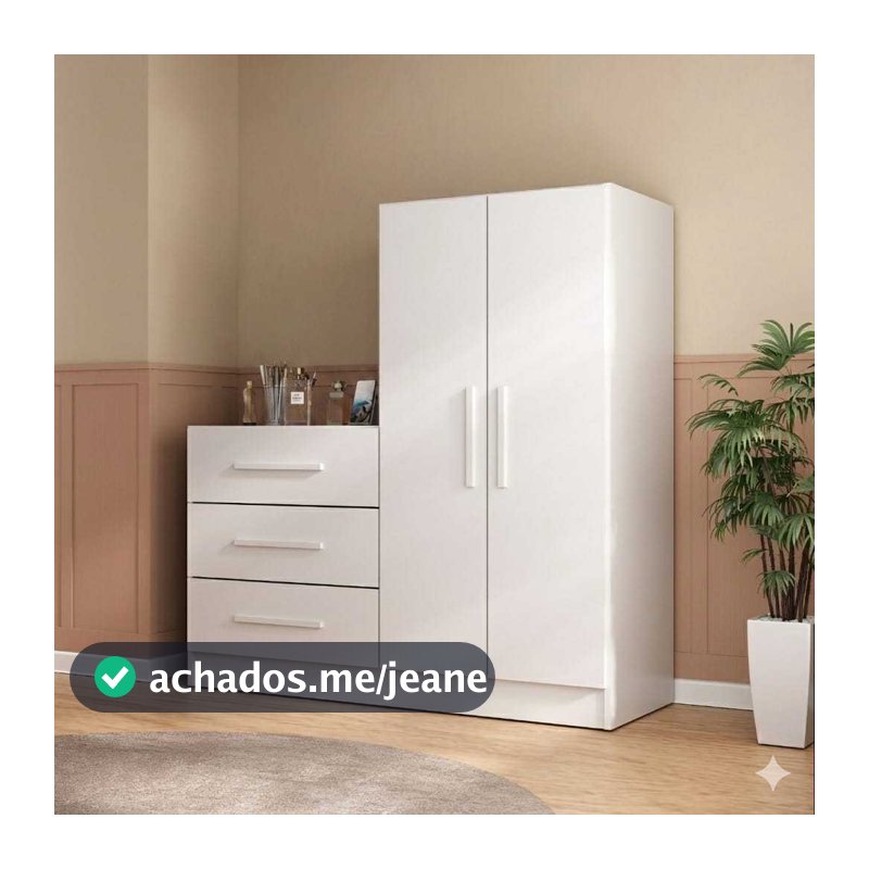 Cômoda 2 portas e 3 gavetas - Dunnas - Shark Móveis