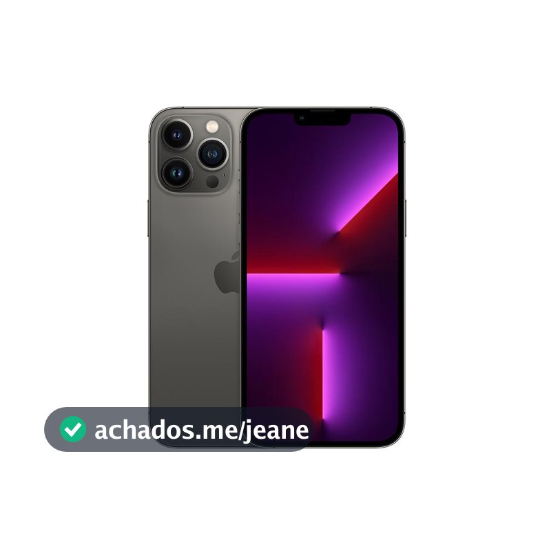 Usado: iPhone 13 Pro Max 128GB Grafite Bom - Trocafy - Apple