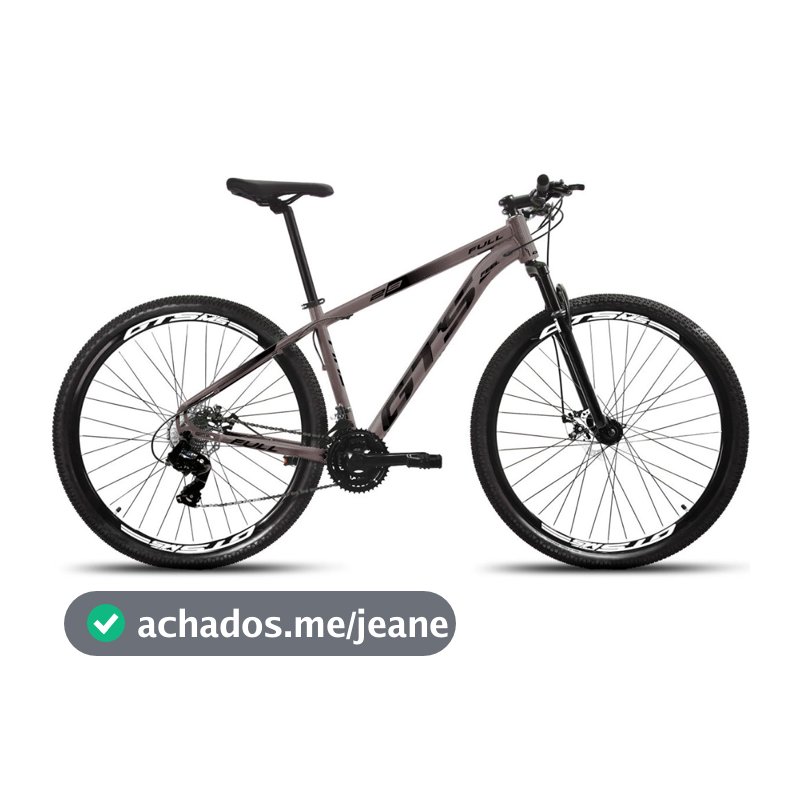 Bicicleta Aro 29 Gts Feel Full 21 Marchas Câmbios Shimano Quadro de alumínio