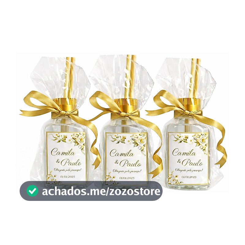 50 Lembrancinha Personalizadas Difusor Mini Aromatizador de Ambiente Chá de bebe, Nascimento Casamento Aniversário festa