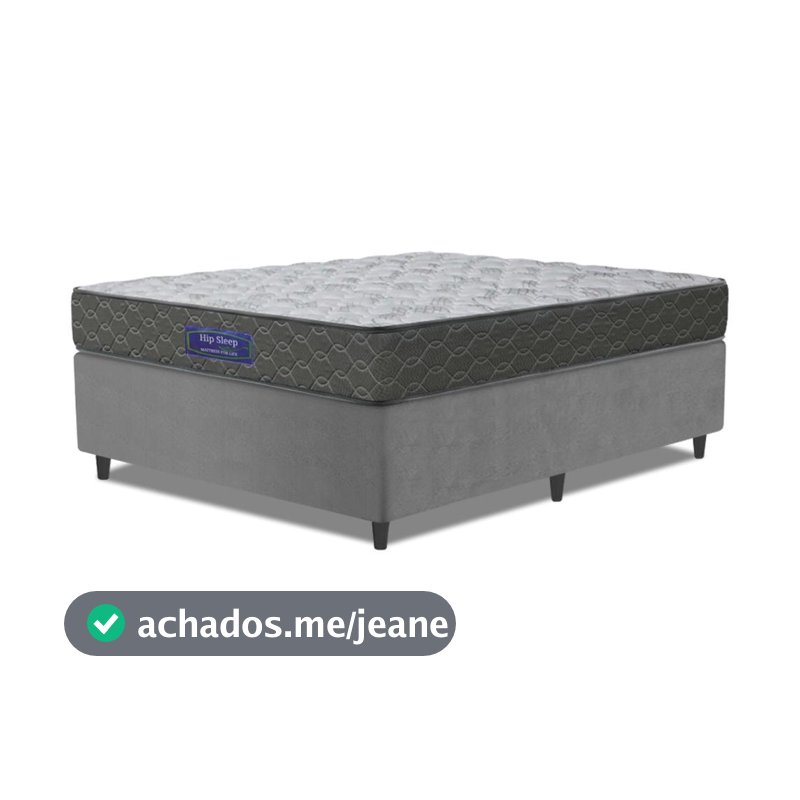 Cama Box Colchão Casal Ortopédico Espuma D33 Hiper 138x188x57cm Apolo
