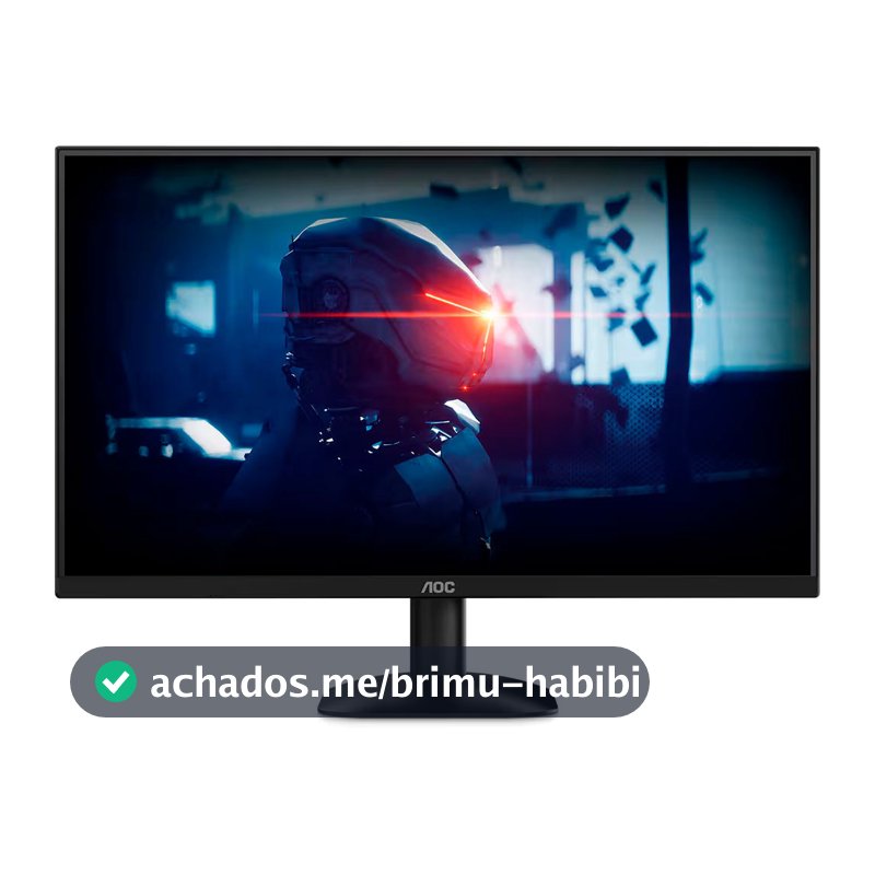 Monitor Gamer 22 AOC 22B35HM23 120Hz 1ms Bordas Ultrafinas HDMI VGA Flicker-Free Low Blue Light Adaptive-Sync
