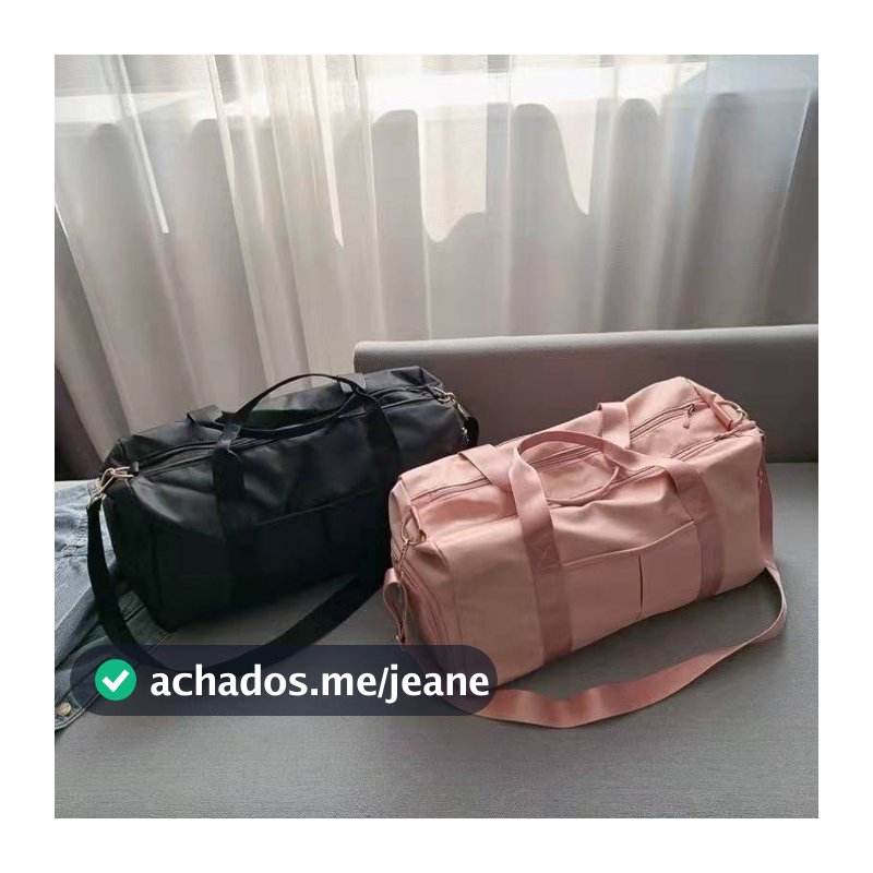 Bolsa De Viagem Blogueiro De Tendências Com o Mesmo Estilo Academia Mala Impermeável Grande Espaçosa Linda