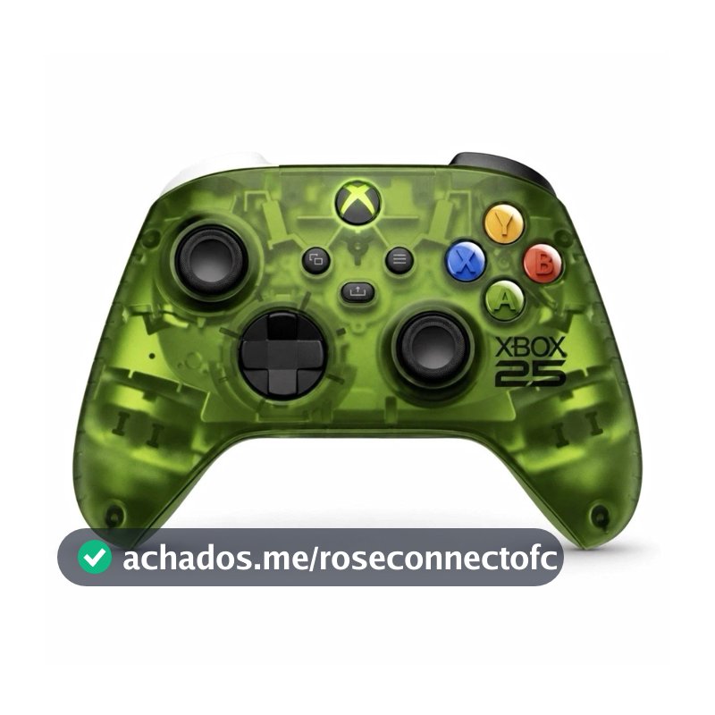 Controle sem fio XBOX - X25 Edição Especial de 25 anos - XBOX Series X/S, XBOX One, PCs, TVs, mobile
