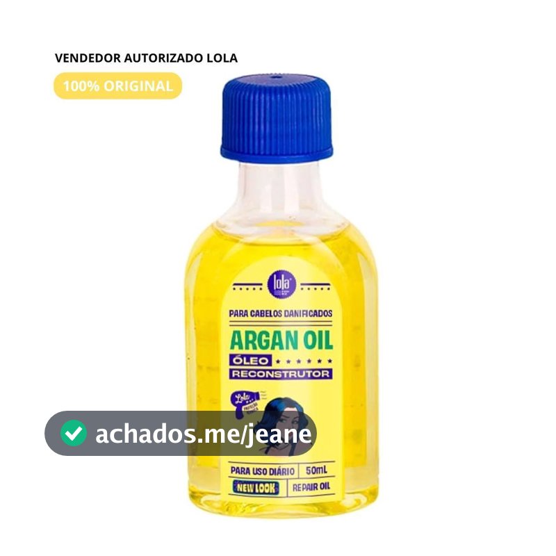 Lola Cosmetics Argan Oil Oleo Reparador 50ml
