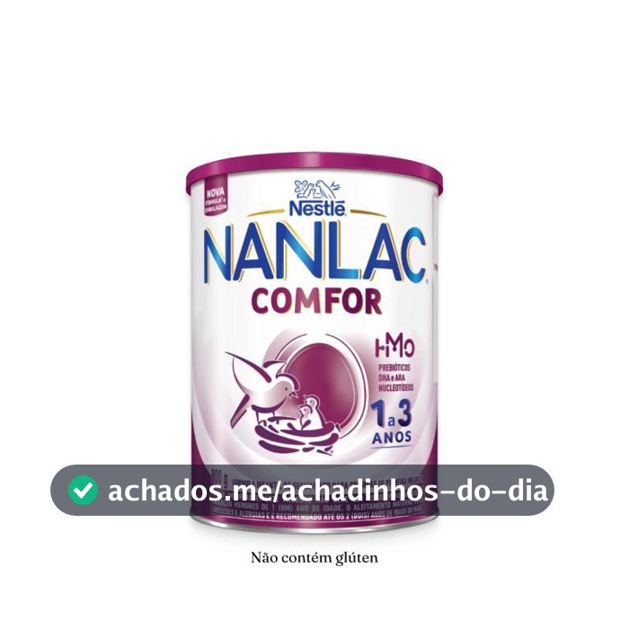 Fórmula Infantil de primeira infância Nanlac Comfor 800g