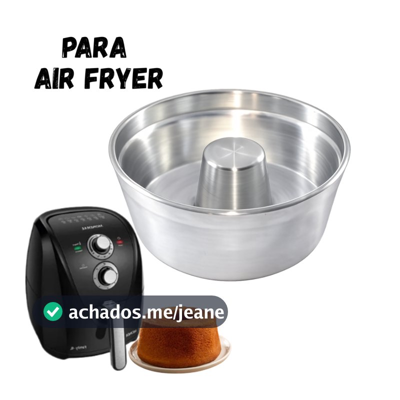 Formas Suiça para Bolo?Pudim Air Fryer 3,5 N. 18 / 16 e 14