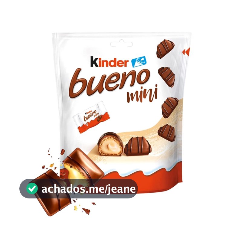 Chocolate Kinder Bueno Mini Leite E Avelãs 108g