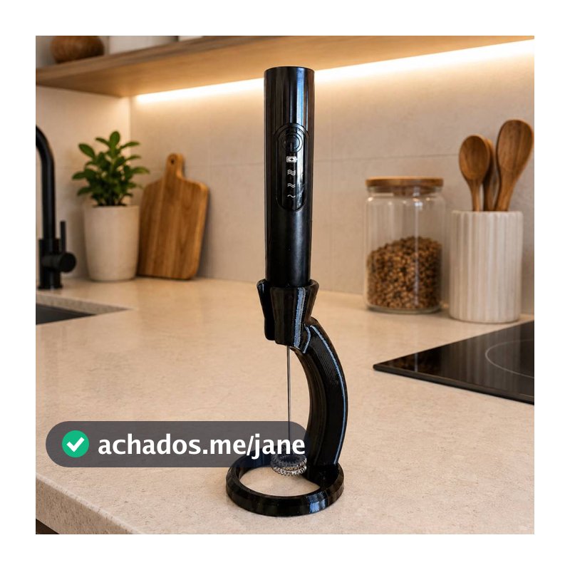 Suporte Para Mini MIXER  | Espumador de Leite | Misturador de Bebidas | Cozinha Bancada Decoração Casa