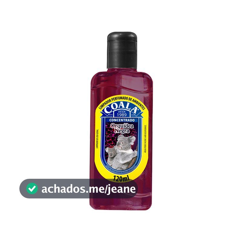 Coala Essências - Limpador Perfumado de Ambientes Orquídea Negra 120 ml