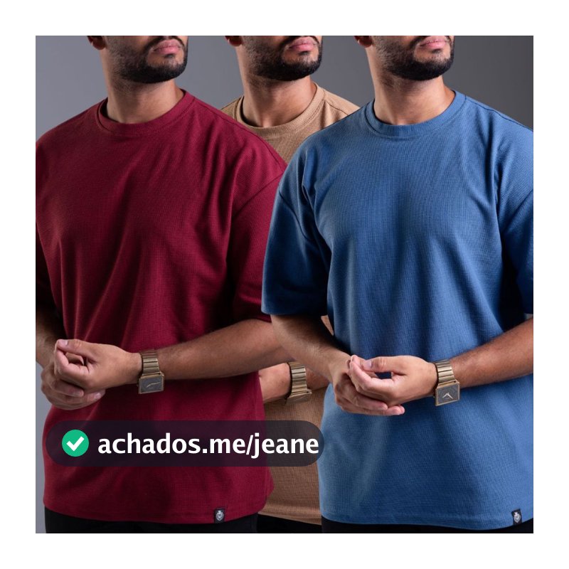 Camiseta Oversized Texturizada Masculino Streetwear Camisa Luxo Larga