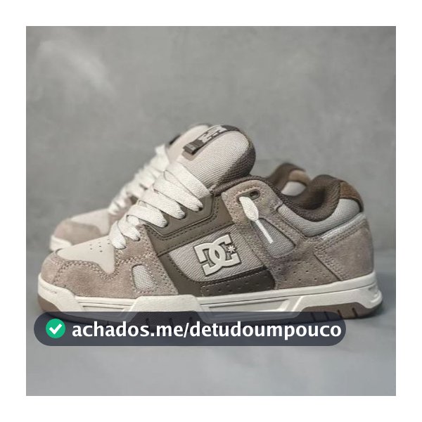 Tênis DC Shoes STAG Robusto Skate Casual Passeio Lançamento 2026 Masculino & Feminino Queima de Estoque !