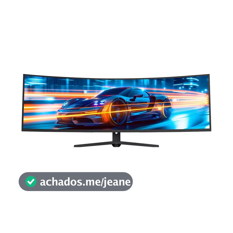 Monitor LED 49 Polegadas Ultrawide 32:9 5120x1440 165Hz 1ms HDMI DP DELTA-M4922AUC PRO