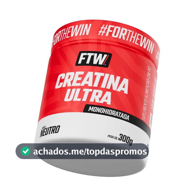 Creatina Ultra Pote 300g - FTW